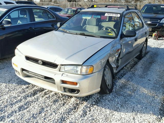 JF1GF4359XH803483 - 1999 SUBARU IMPREZA L GOLD photo 2