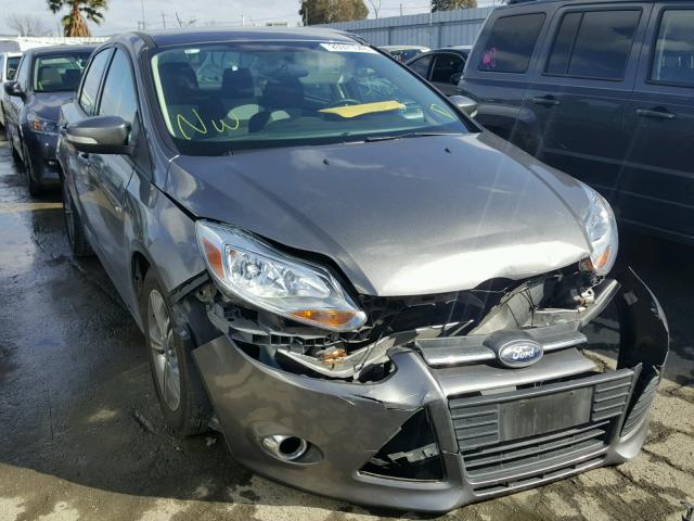 1FADP3F28EL210378 - 2014 FORD FOCUS SE GRAY photo 1