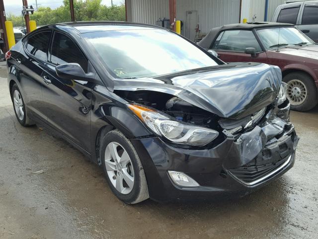 5NPDH4AE3DH324077 - 2013 HYUNDAI ELANTRA GL BLACK photo 1