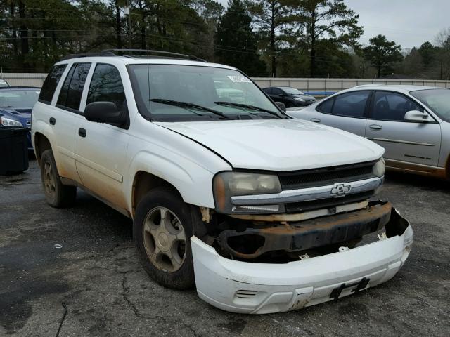 1GNDS13SX62356622 - 2006 CHEVROLET TRAILBLAZE WHITE photo 1