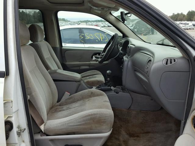 1GNDS13SX62356622 - 2006 CHEVROLET TRAILBLAZE WHITE photo 5