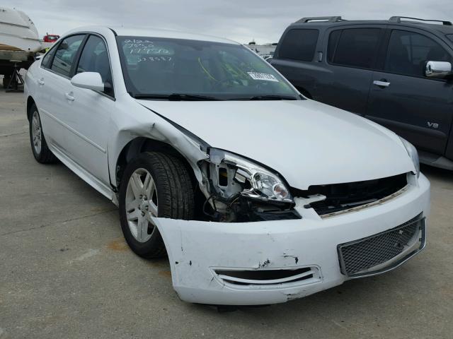 2G1WB5E3XC1238587 - 2012 CHEVROLET IMPALA LT WHITE photo 1