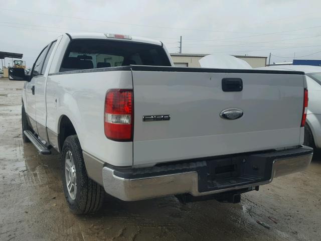 1FTRX12W06NA77974 - 2006 FORD F150 WHITE photo 3