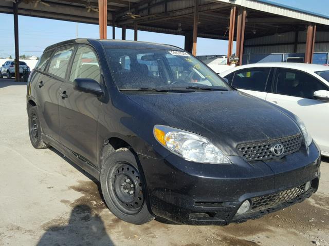 2T1KR32E54C271012 - 2004 TOYOTA MATRIX BLACK photo 1