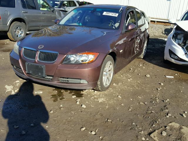 WBAVC73527KP32428 - 2007 BMW 328 XI SUL BROWN photo 2