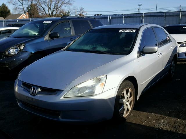 1HGCM66805A041975 - 2005 HONDA ACCORD EX SILVER photo 2