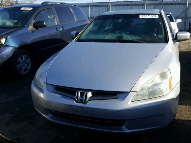 1HGCM66805A041975 - 2005 HONDA ACCORD EX SILVER photo 9