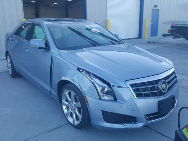 1G6AH5RX3D0142667 - 2013 CADILLAC ATS LUXURY BLUE photo 1