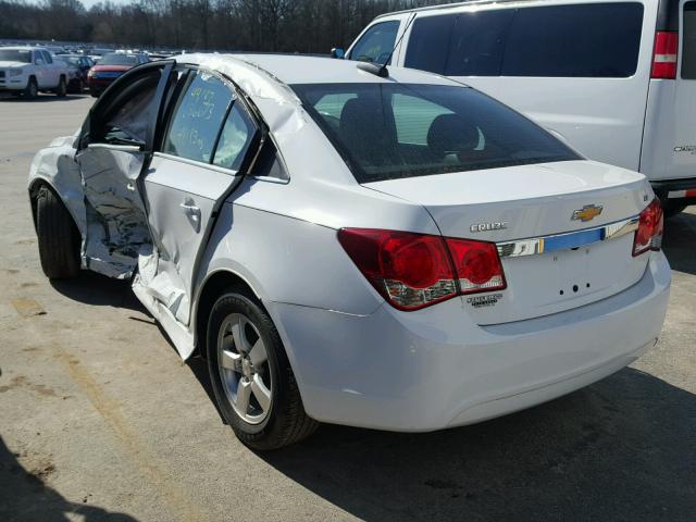 1G1PC5SB7F7220844 - 2015 CHEVROLET CRUZE LT WHITE photo 3