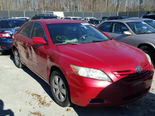 4T1BE46K59U310253 - 2009 TOYOTA CAMRY BASE RED photo 1