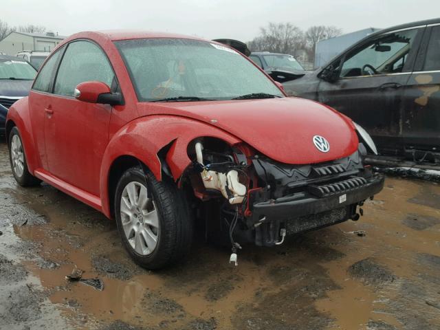 3VWPW31C49M513041 - 2009 VOLKSWAGEN NEW BEETLE 红色 照片 1