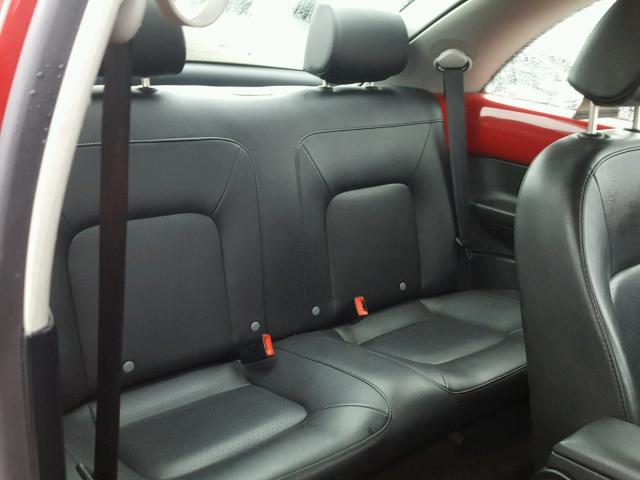 3VWPW31C49M513041 - 2009 VOLKSWAGEN NEW BEETLE 红色 照片 6