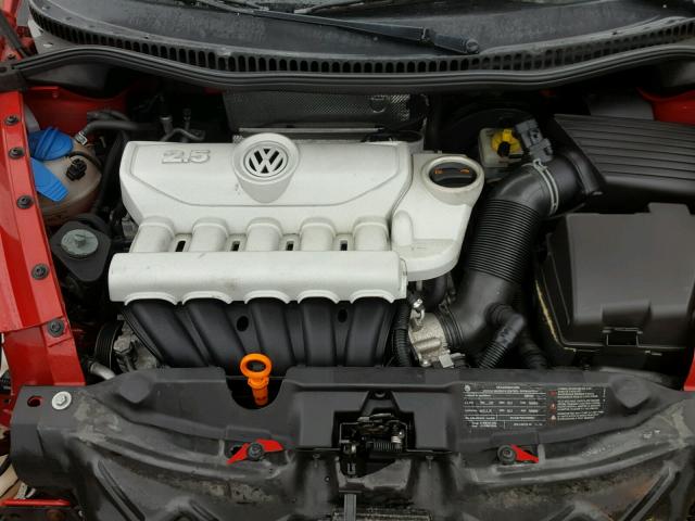 3VWPW31C49M513041 - 2009 VOLKSWAGEN NEW BEETLE 红色 照片 7