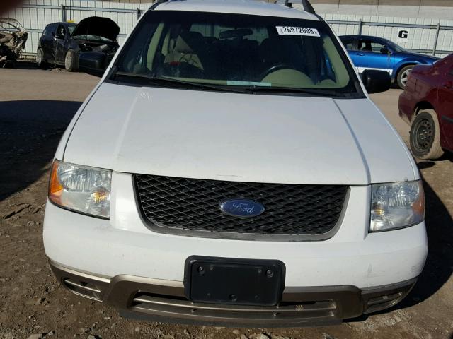 1FMZK01176GA54805 - 2006 FORD FREESTYLE WHITE photo 9