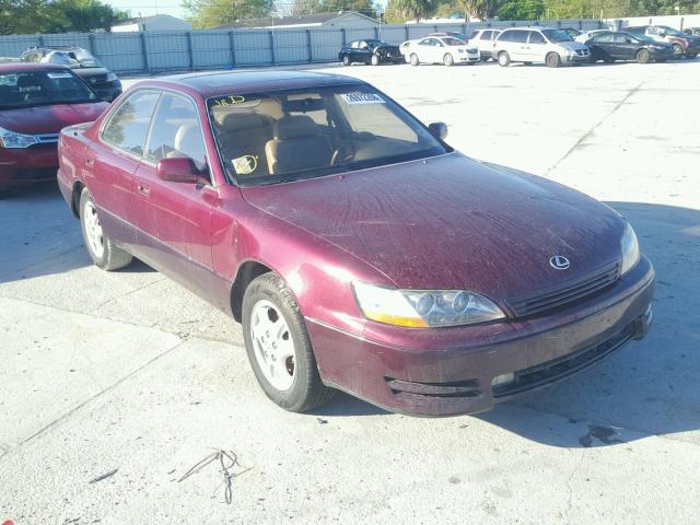 JT8BF12G6T0156862 - 1996 LEXUS ES 300 MAROON photo 1