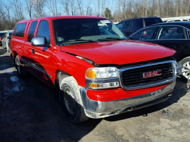 2GTEC19T121166034 - 2002 GMC NEW SIERRA RED photo 1