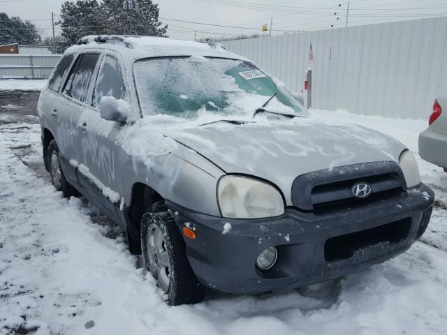 KM8SC73D15U894092 - 2005 HYUNDAI SANTA FE G SILVER photo 1