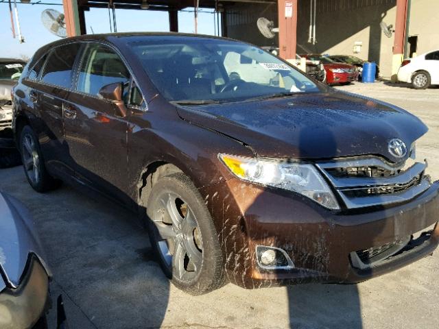 4T3ZK3BB5DU057913 - 2013 TOYOTA VENZA LE BROWN photo 1