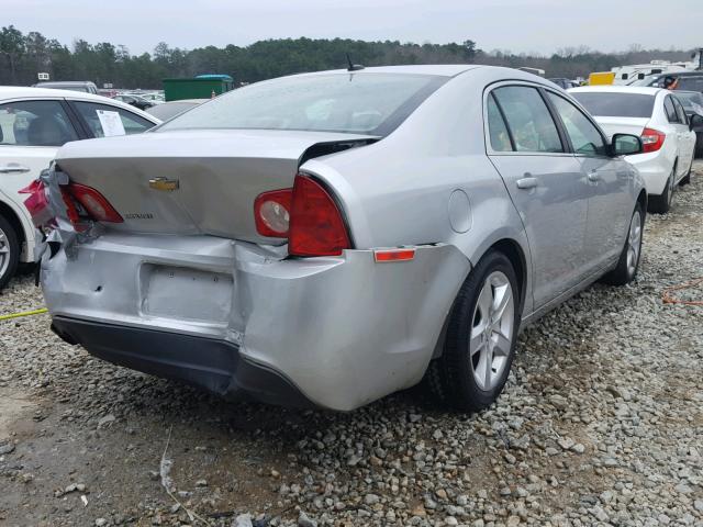 1G1ZA5E1XBF323256 - 2011 CHEVROLET MALIBU LS Gümüş foto 4