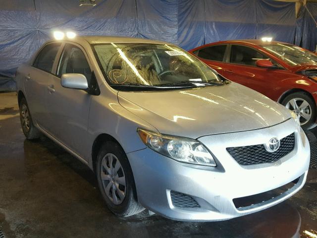 1NXBU40EX9Z108515 - 2009 TOYOTA COROLLA BA SILVER photo 1