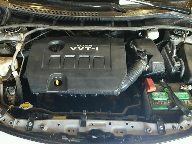 1NXBU40EX9Z108515 - 2009 TOYOTA COROLLA BA SILVER photo 7