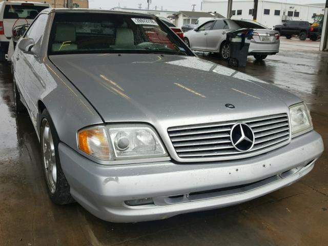 WDBFA68F52F204567 - 2002 MERCEDES-BENZ SL 500 SILVER photo 1