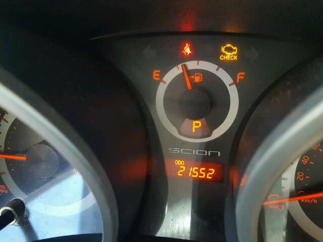 JTKJF5C76GJ024017 - 2016 TOYOTA SCION TC 黑色 照片 8