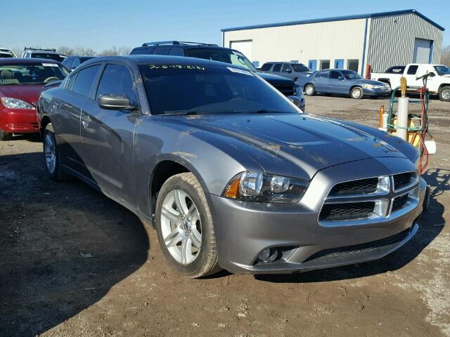 2B3CL3CG5BH590999 - 2011 DODGE CHARGER GRAY photo 1