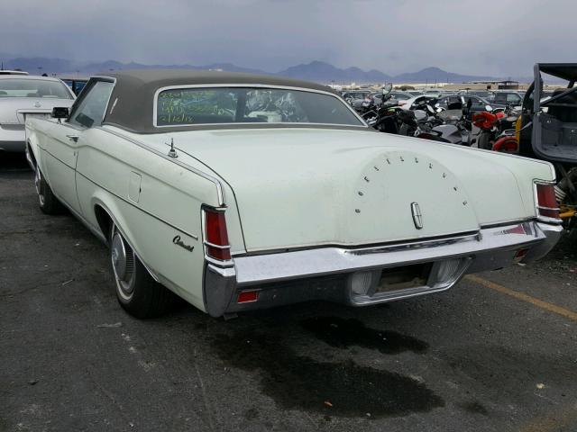 0Y89A847797 - 1970 LINCOLN CONTINENTL WHITE photo 3