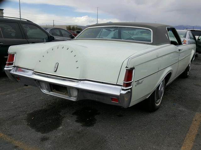 0Y89A847797 - 1970 LINCOLN CONTINENTL WHITE photo 4