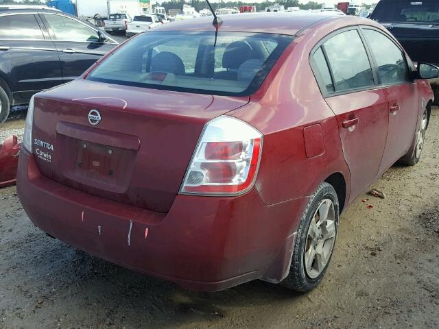 3N1AB61E68L757997 - 2008 NISSAN SENTRA 2.0 RED photo 4