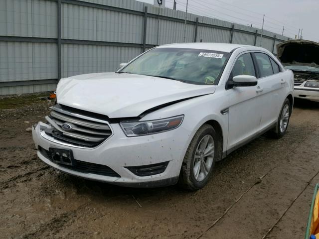 1FAHP2E8XGG114376 - 2016 FORD TAURUS SEL WHITE photo 2