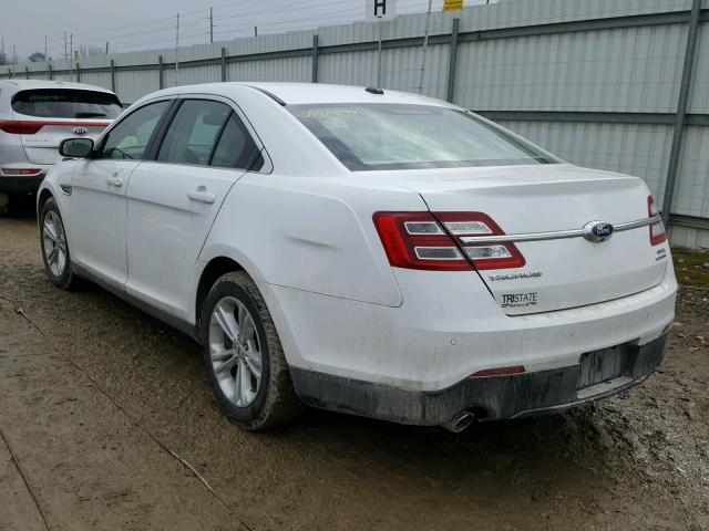 1FAHP2E8XGG114376 - 2016 FORD TAURUS SEL WHITE photo 3