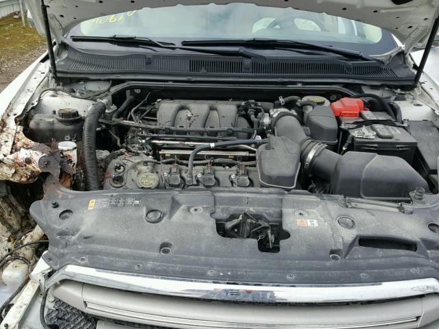 1FAHP2E8XGG114376 - 2016 FORD TAURUS SEL WHITE photo 7