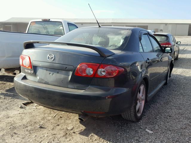 1YVHP80D355M77333 - 2005 MAZDA 6 S GRAY photo 4