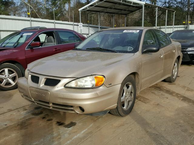 1G2NE52E15M147137 - 2005 PONTIAC GRAND AM S GOLD photo 2