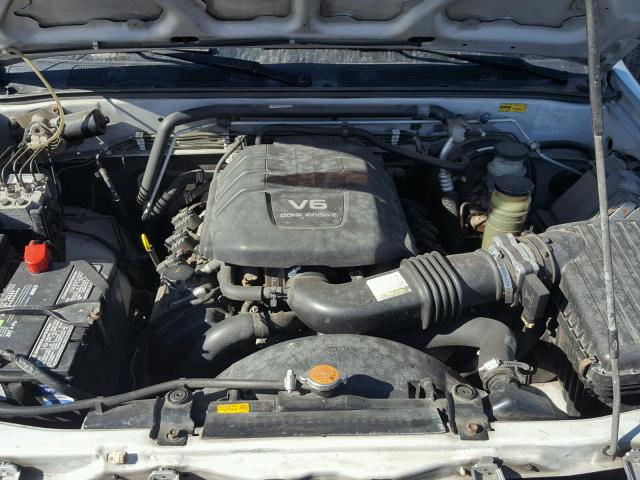 4S2DM58W924332501 - 2002 ISUZU RODEO S SILVER photo 7