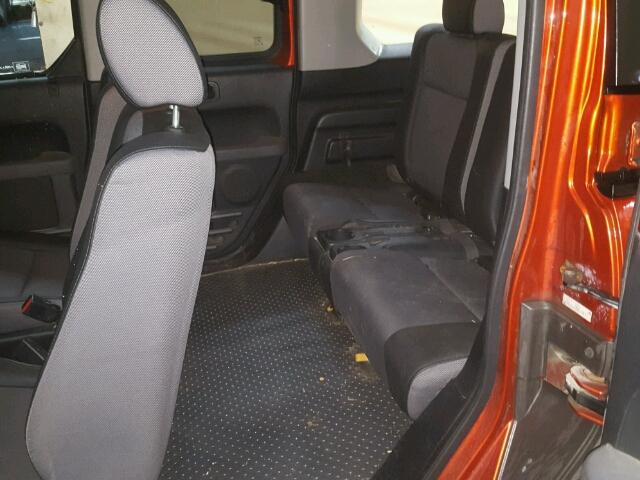 5J6YH18533L009015 - 2003 HONDA ELEMENT EX ORANGE photo 6