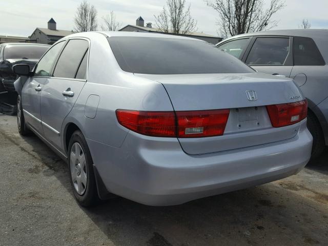 1HGCM56475A179522 - 2005 HONDA ACCORD LX SILVER photo 3