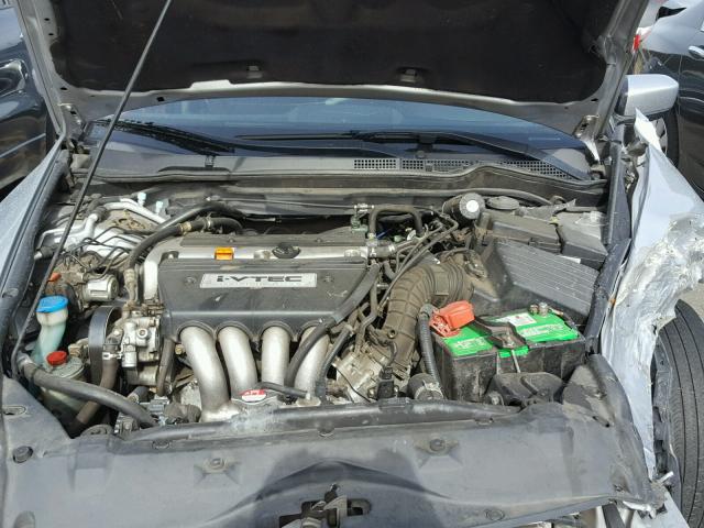 1HGCM56475A179522 - 2005 HONDA ACCORD LX SILVER photo 7