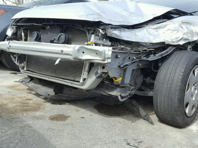 1HGCM56475A179522 - 2005 HONDA ACCORD LX SILVER photo 9