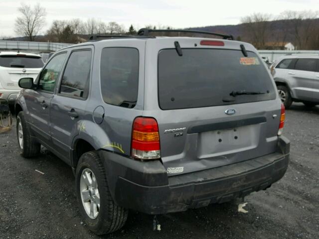 1FMYU93177KB27483 - 2007 FORD ESCAPE XLT GRAY photo 3