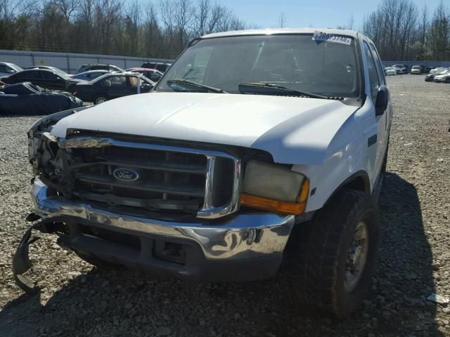 1FTNW20L5XEB01106 - 1999 FORD F250 SUPER WHITE photo 2