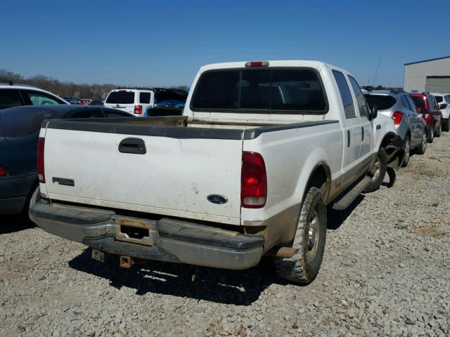 1FTNW20L5XEB01106 - 1999 FORD F250 SUPER WHITE photo 4