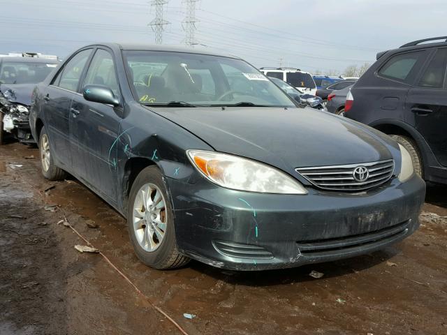4T1BF32K74U081385 - 2004 TOYOTA CAMRY LE GREEN photo 1