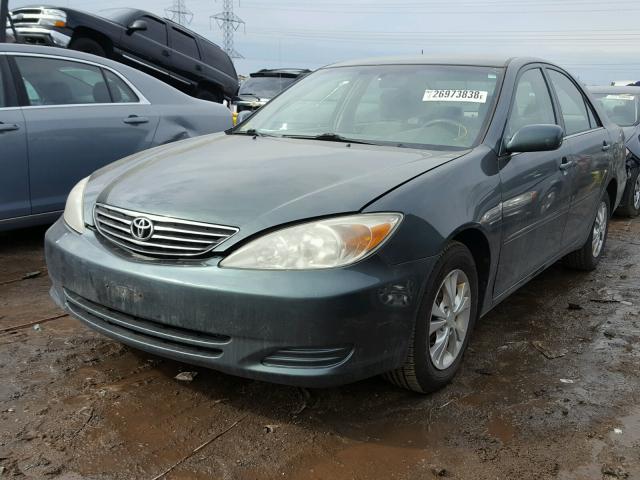 4T1BF32K74U081385 - 2004 TOYOTA CAMRY LE GREEN photo 2