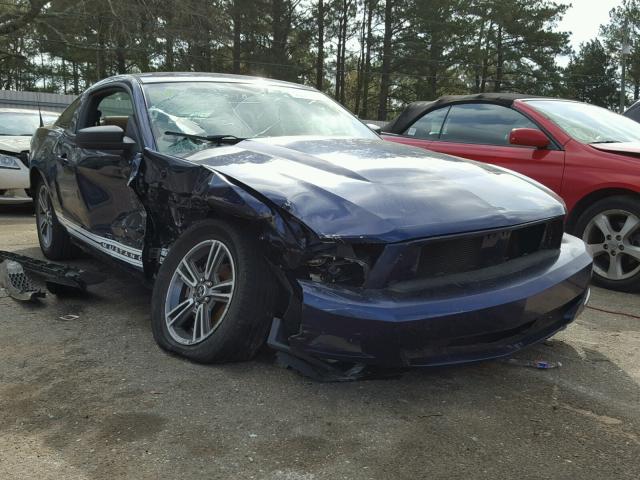 1ZVBP8AN1A5108013 - 2010 FORD MUSTANG BLUE photo 1