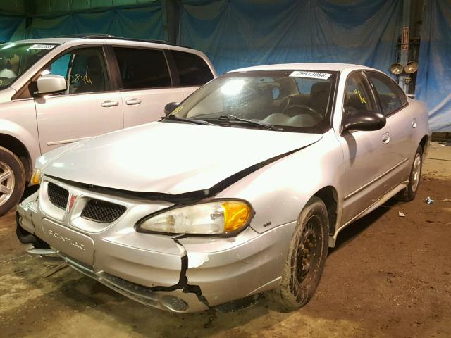1G2NE52E35M115418 - 2005 PONTIAC GRAND AM S Gümüş foto 2