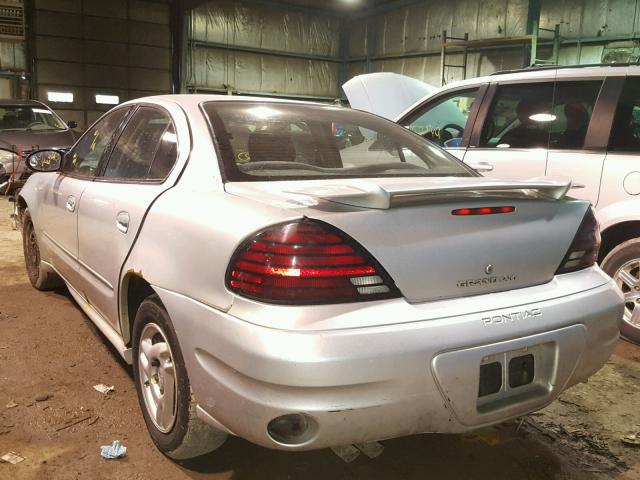 1G2NE52E35M115418 - 2005 PONTIAC GRAND AM S Gümüş foto 3