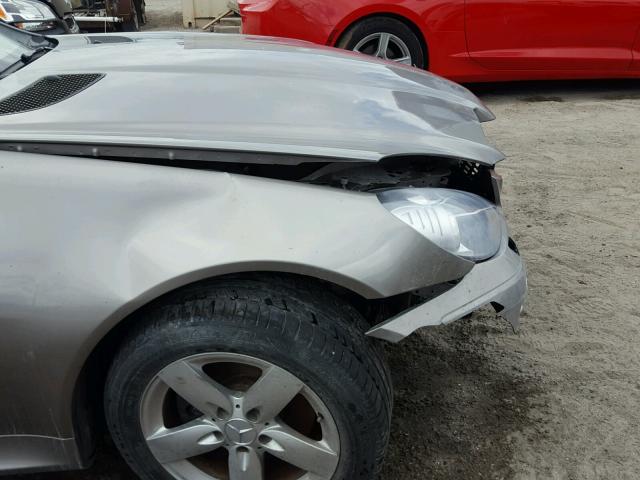 WDBWK54F17F156778 - 2007 MERCEDES-BENZ SLK 280 GRAY photo 9